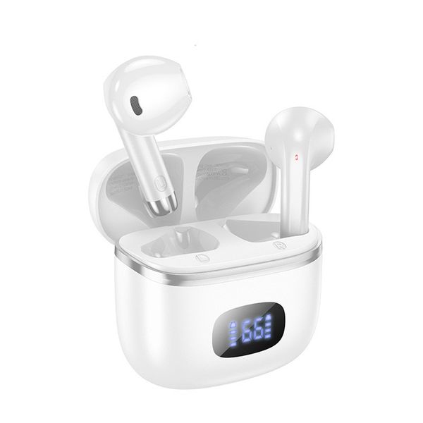 EQ1 Novos fones de ouvido Bluetooth True Wireless para esportes Bateria de exibição digital LED de ledphones de orelha dupla, Adequado para Apple, Huawei, Xiaomi, Samsung