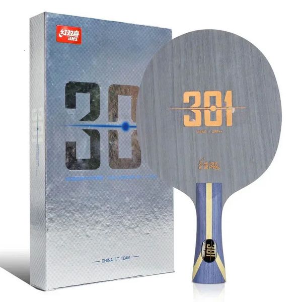 Ураган 301 H301 настольный теннисный лезвие 5 Wood 2 Act Actual Carding Ping Pong Blade для китайской сборной 240528