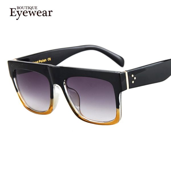 Großhandel- Boutique Männer Marke Sonnenbrille Frauen UV400 Square Celebrity Mode Sonnenbrille 243s