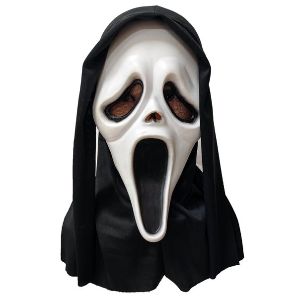 Новая вечеринка на Хэллоуин Маски маскарада латексное платье для вечеринки Веселье Всемирное крик маска череп призрак страшная маска для лица 0528