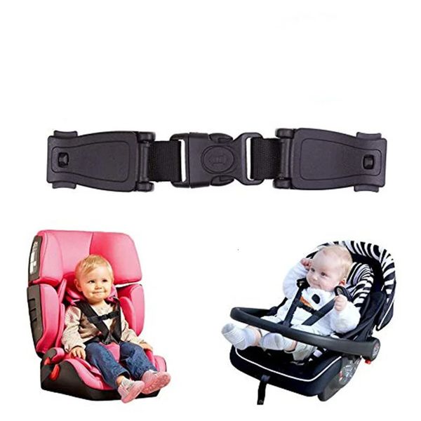Mode Baby Kinderwagenzubehör Kinderwagen Sicherheitssitze Gürtel Langlebiger Brustgürtel -Clip tragbare Sicherheitsgurte Schnalle Auto -Teile.240528