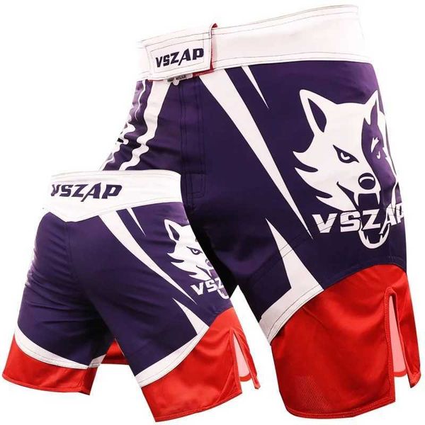 Herren Shorts VSZAP Fighting Boxing Martial Arts Jujutsu Training Shorts Schnelltrocknen Stoff Größe XXS-XL Tägliches Training Muay Thai MMA Pants J240527