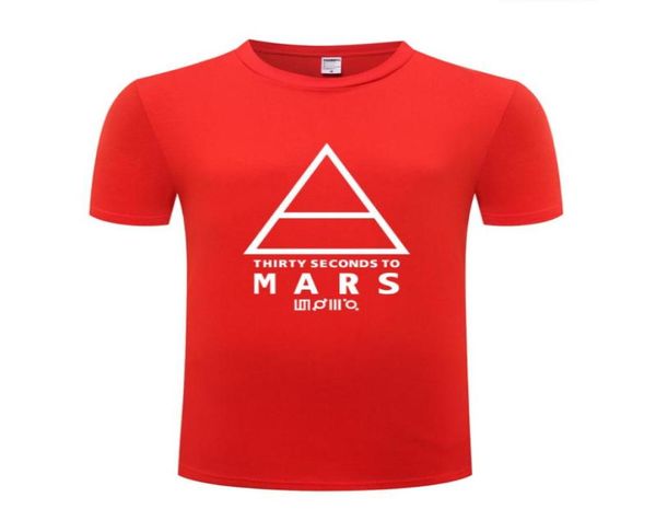 Magliette men039s 30 trenta secondi a Mars 30stm rock rap da uomo maglietta da uomo 2021 manica corta o collo cotone casual tshir4087718