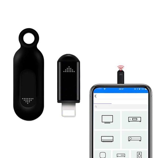 Smart Fernbedienungssteuerung Wireless Smartphone Infrarot -Sender Universal Mini -Fernbedienungsersatz für iOS Smartphone TV Airl2405