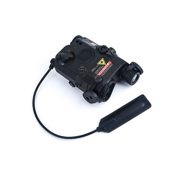 Tactical Airsoft Taschenlampe PEQ 15 Hecksteuerungsschalter PEQ15 DBAL-A2 Laserbrenner Leichtdruck-Remote-Taste