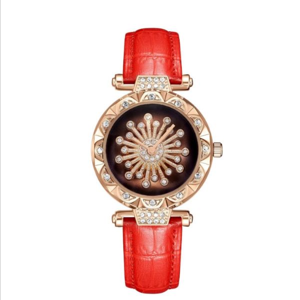 Luxo de Deusa Elegante Quartz Assista Diamond Life Impermeável e Breakroof Breakfunctional Womens Relógios Shiyunme Brand 1893