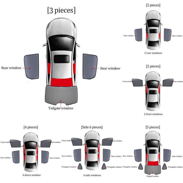 2024 Per Lexus NX 2014-2020 300H 200T 300 Nx300h Nx300 Magnetico Auto Parasole Parabrezza Anteriore Maglia Tenda Posteriore Finestrini Laterali Tenda Da Sole