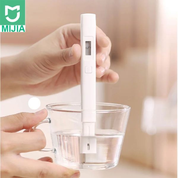 Controle original mijia tds testador de água portátil caneta detecção digital medidor de água medição qualidade da água testador de pureza em estoque