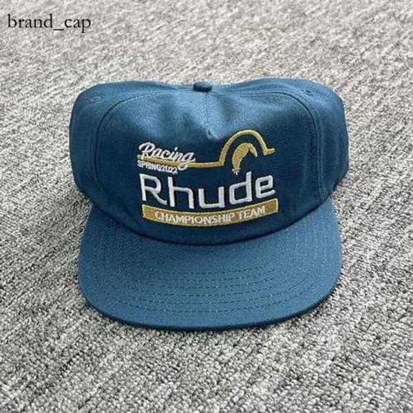 Unisex Rhude Collections Baseball Caps Outdoor Casual Stickerei Truck Hat Verstellbare Paar Cap Designer Hut Ball Hat 9067