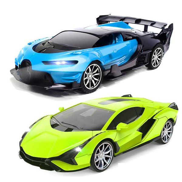 Elektro-/RC-Auto 1/24 Kinder Vier-Wege-Fernbedienung Ladesport Simulation Drift Modell Markt Spielzeug Männlich Großhandel Drop Lieferung G Dhgon