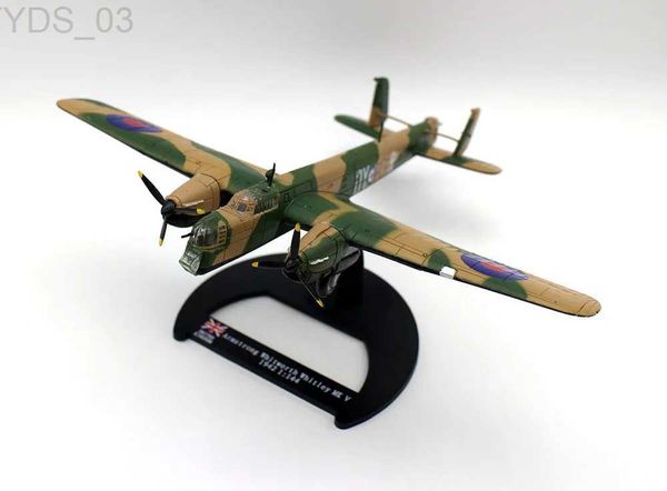 Aeronave Modle Novo 1/144 Reino Unido Armstrong Whitworth Whitley MK V 1942 modelo de simulação de liga fundida para presente de coleção YQ240401