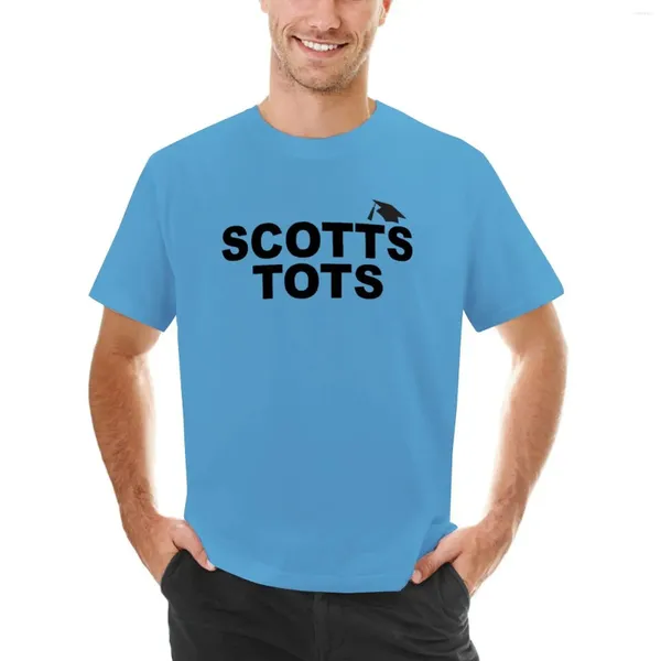 Herren-Tanktops Scott's Tots The Office T-Shirt Tiermotiv Jungen Ästhetische Kleidung Schwere T-Shirts für Männer