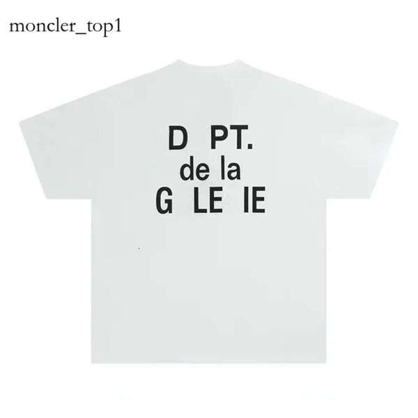 Gallary Dept Mens T Shirt Designer de manga curta T-shirt Tees de algodão de alta qualidade em torno do pescoço Impressão de letras Homens e Mulheres com o mesmo parágrafo 5820