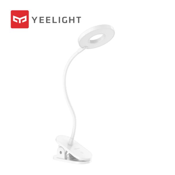 Controle yeelight mini lâmpada led clipe usb recarregável 3 modos 5w 360 graus ajustável lâmpada de mesa para xiaomi casa inteligente