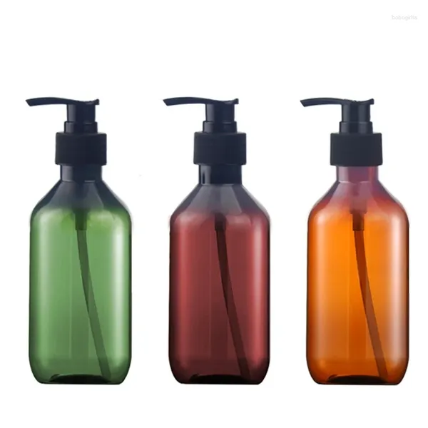 Bottiglie di stoccaggio 2 pezzi 300 ml Bottiglia vuota Dispenser Olio essenziale Riutilizzabile Sapone per il corpo per Shampoo e balsamo Bagno Dropship