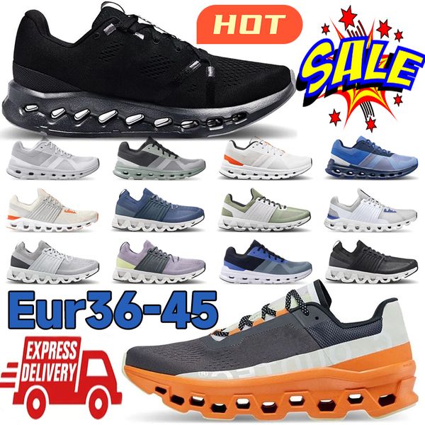 Scarpe da corsa da donna di design Scarpe da ginnastica da uomo Clouds x 3 Scarpe da allenamento e allenamento incrociato Cloudmonster Federer Bianco Viola Scarpe da uomo bianche Womof di design