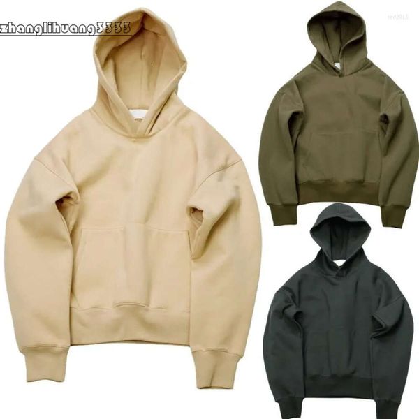 2024 Felpe con cappuccio da uomo PADEGAO Hip Hop con pile Inverno Uomo Uomo / donna Felpa con cappuccio Swag Solid Pullover Big Talker Streetwear PDG1426