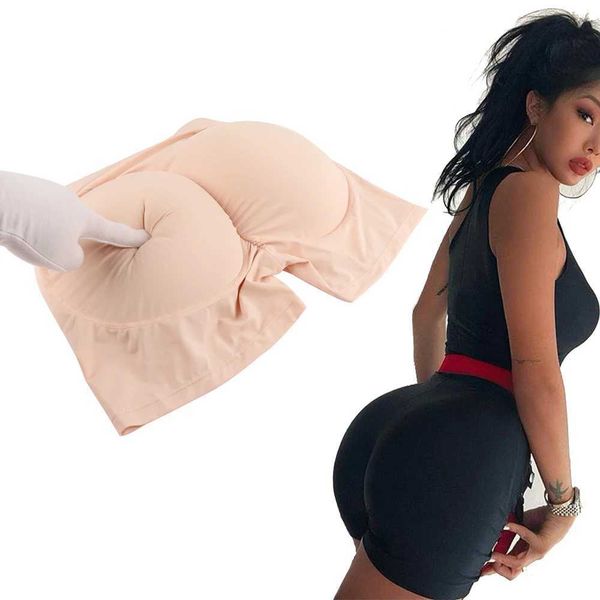 Almofada de mama feminina esponja hip pads senhora calças push up hip realçador acolchoado calcinha shapewear cosplay hip elevador corpo moldar calcinha 240330