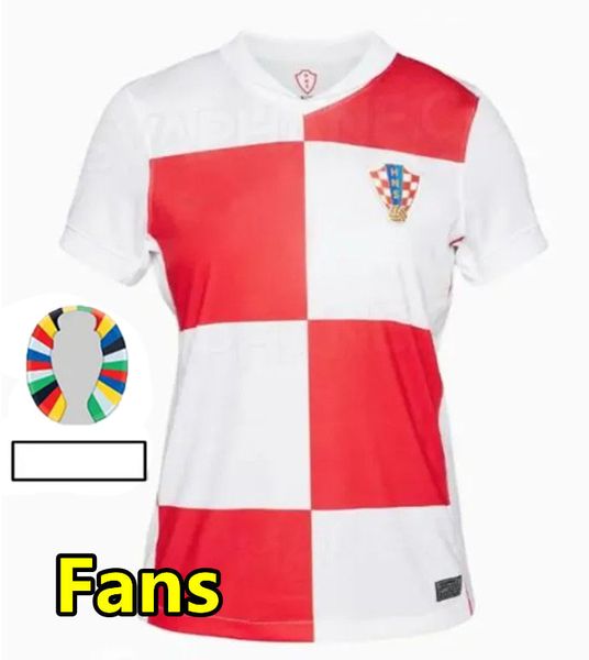2024 EURO CUP CROATIA Soccer Jerseys Modric Seleção Nacional 24 25 Brekalo Perisic Football Shirt