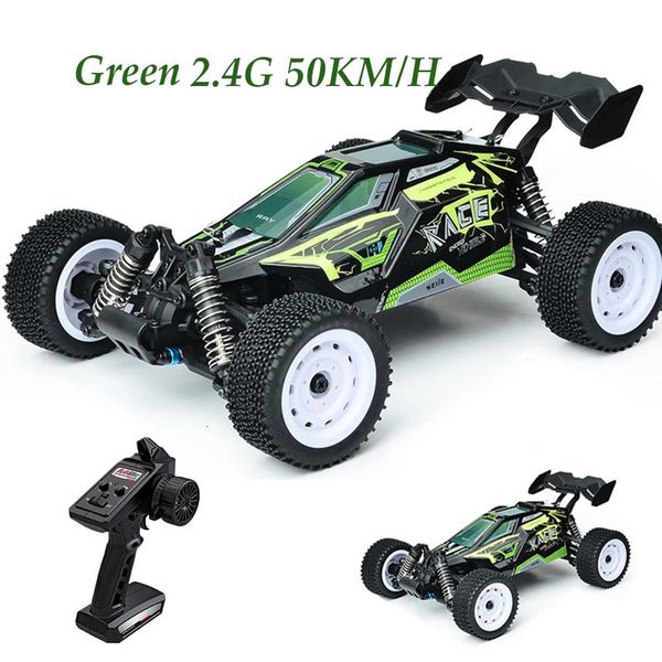 Top 16201 RC Araba 24G 390 Moter Yüksek Hızlı Yarış Kuyruk 4WD Drift Uzaktan Kumanda Offroad 4x4 Kamyon Oyuncakları Yetişkinler ve Çocuklar İçin 240327