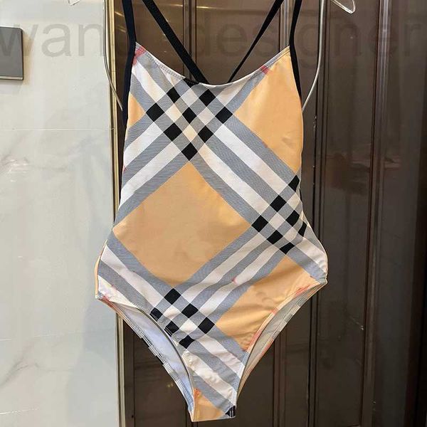 Costumi da bagno da donna firmati costumi da bagno donna classici Stampa di lettere Costumi interi Charming Bikini Beach Costume da bagno da donna Costumi da bagno moda CHD2402206-12 I45L