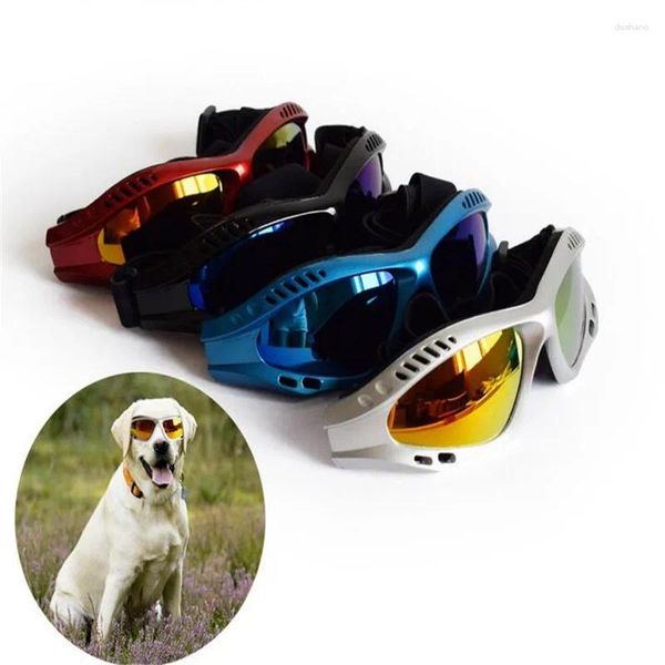 Hundebekleidung, modische große Sonnenbrille, große Haustierbrille, professionelle Anti-Ultraviolett-Lichtschutzbrille, Brillen für große Hunde