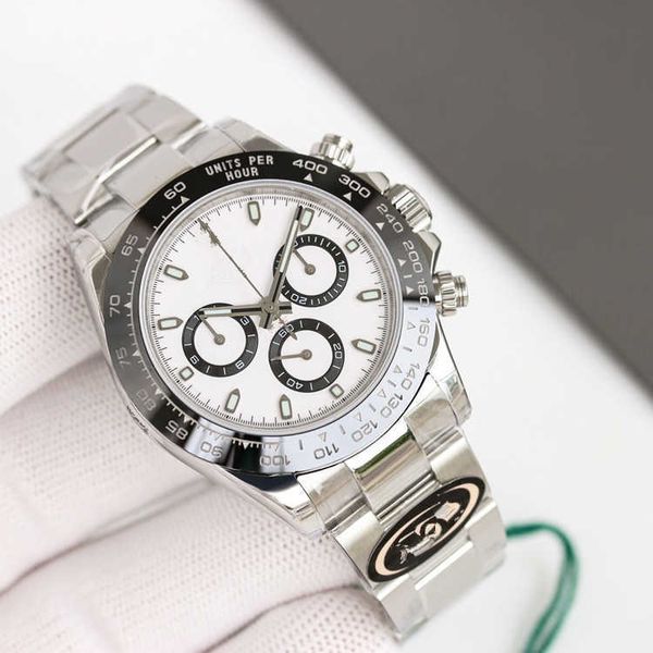 Speciale Panda Eye Ditong Na Orologio meccanico da uomo Yacht Glow Tre occhi Sei aghi