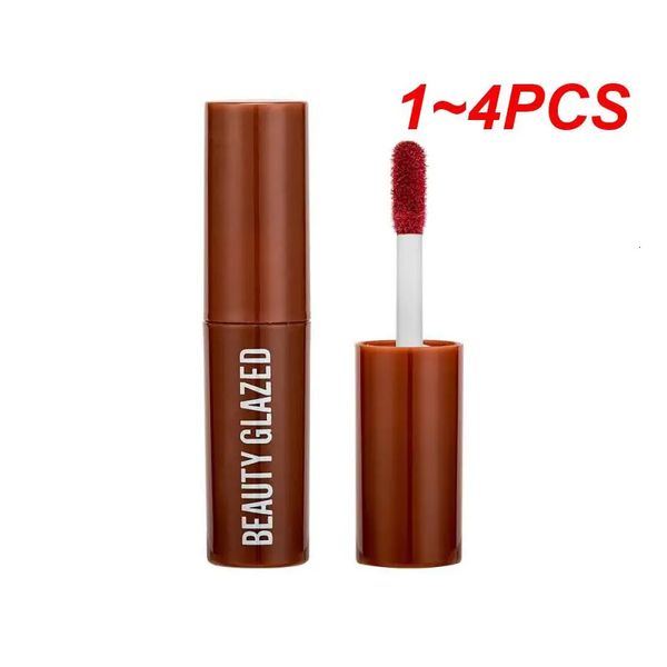 14 PCS Matte Maquiagem de Longa Duração Vermelho Lip Gloss Beleza Sexy Batom Musthave Veludo Mancha 240321