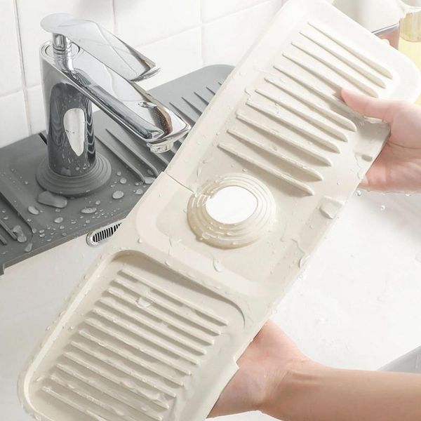Tapetes de banho pia de silicone taça de tapete dobrável engross soft water a coletor de drenagem para banheiros de cozinhas