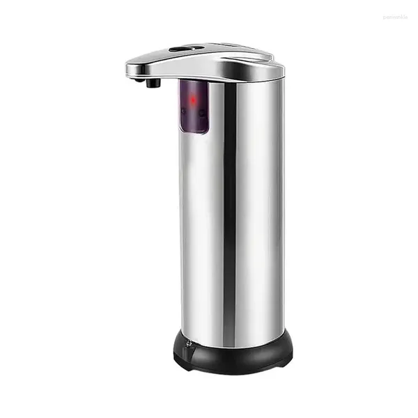 Дозатор жидкого мыла 280 мл Бесконтактный водонепроницаемый датчик движения для ванной комнаты с батарейным питанием для чистоты и опыта в ресторанах