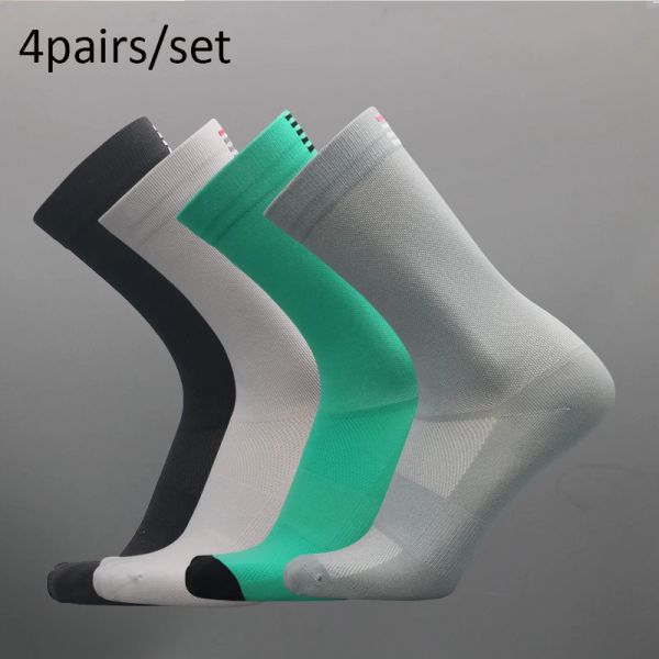 Socken professionelle Wettbewerb Radsportsocken Männer Frauen Sport Reitsocken Mesh Basketball Badminton Rennsocke Calcetinen Ciclis