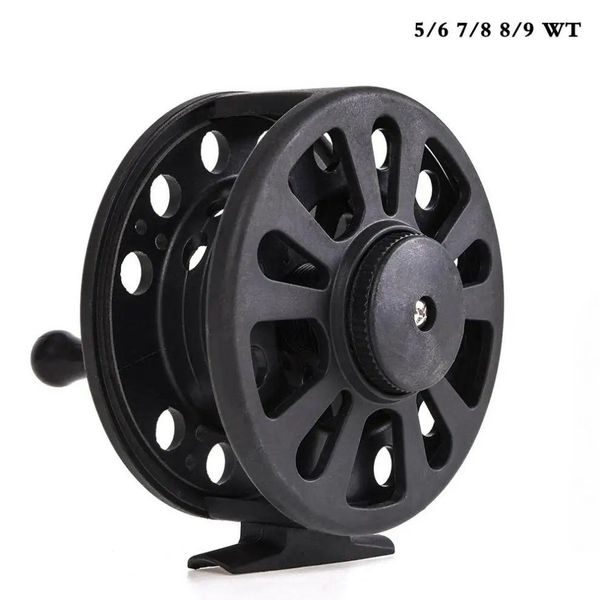 Balıkçılık Aksesuarları Makaraları Fly Reel 5/6 7/8 8/9 Ağırlık Arbor abs sol sağ el değiştirilebilir eski buz jantlar damla teslimat spor otpiw