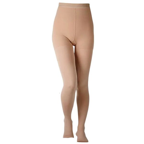 2024 mulheres plus-size S-5xl iv estiramento meias 23-32mmhg anti-flex collants trombose estágio pressão yoga emagrecimento running240401