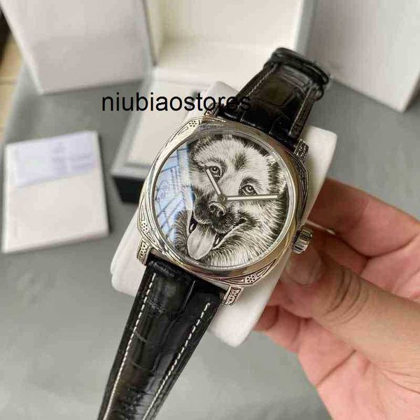 925 Serie Hailumino Sterling Silver Watch Specchio in vetro in vetro automatico Meccanico Waterproof Designer Luxury Watch