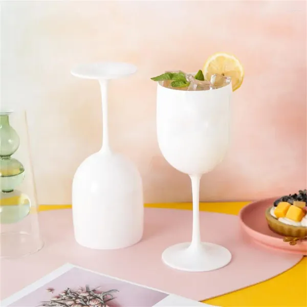 Tazze Piattini Cocktail Calice Riutilizzabile Squisita fattura Universale per uso alimentare Tazza di vino di lunga durata Forniture per feste