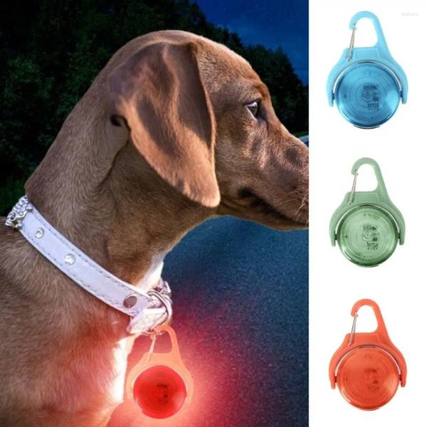 Abbigliamento per cani Luce per collare a LED che cambia colore RGB 4 modalità Ricaricabile tramite USB Rotazione a 360° di lunga durata