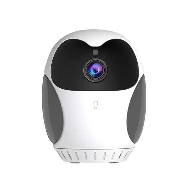 1080P WiFi IP-Kamera Home Security Owl CCTV Nachtsicht Bewegungserkennung und Alarm Sicherheit Innenkamera Zwei-Wege-Gespräch