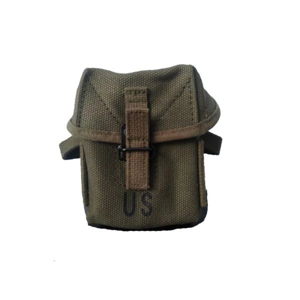 Borse M1956 Short 20rd Pouch Replica WW2 U.S. Army Vietnam Borsa da uomo Borsa rigida universale in tela Borsa per munizioni Borsa per riviste Tattica