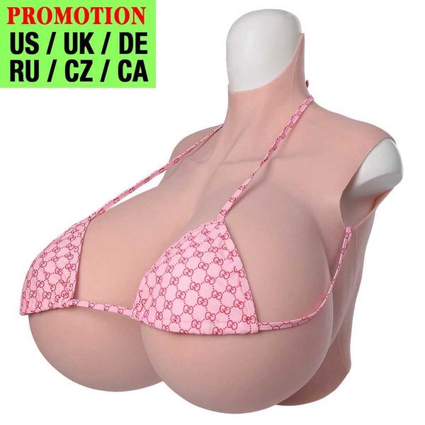 Almofada de mama Z S R Cup Realista Silicone Boobs Falsos Super Grandes Formas de Mama Enorme Enhancer Crossdresser Shemale Drag Queen Transgender 240330