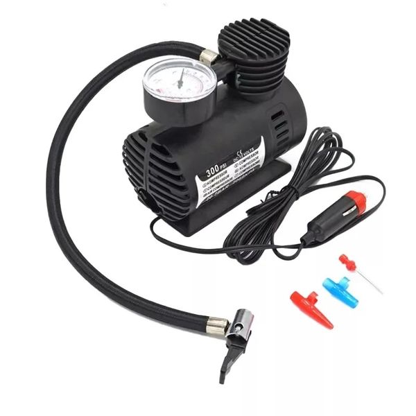 Portátil 300psi carro mini bomba compressor de ar universal automóvel pneu inflator bomba para bicicleta motocicleta