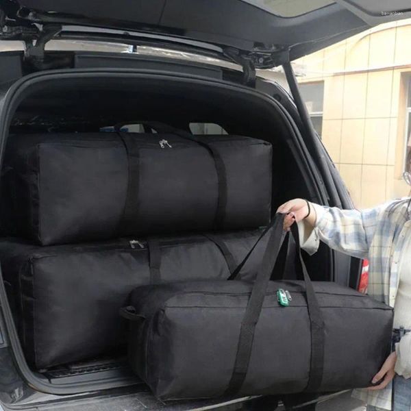 Aufbewahrungstaschen Multifunktionale Oxford-Stoff-Ersatztasche Tragbare Reisetasche mit großer Kapazität Faltbar mit Griff Handgepäck