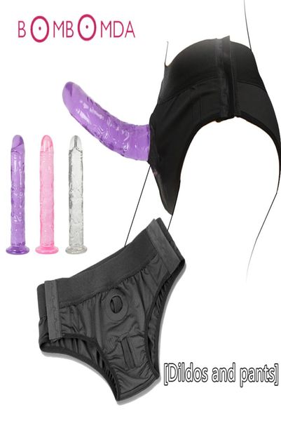 SchönheitsartikelHöschen Spielzeugdildo Outdoor-Vibrator Erotikspielzeug tragbar für Lesben Erwachsene sexy Spielzeuge Strap On Penisdildos Frauen Schönheit 6050899