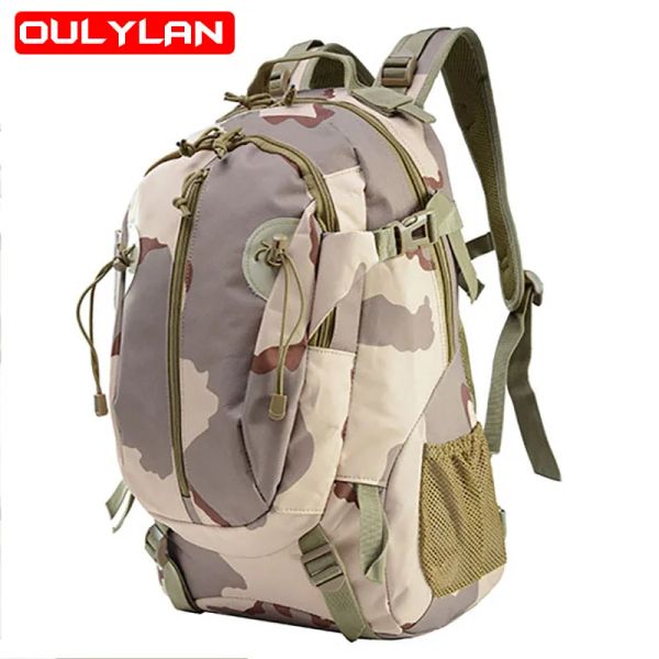 Borse 2023 Nuovi zaini da uomo a grande capacità Sports di Oxford Bag dell'Oxford Borse Borse Army Camuflage Military Tactical Backpack