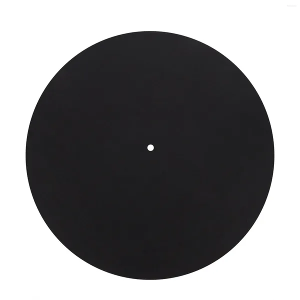 Colheres 1 Pcs Ultra-fino Anti-estático Lp Turntable Record Player Pad para Fonógrafos Flat Soft Mat Slipmat