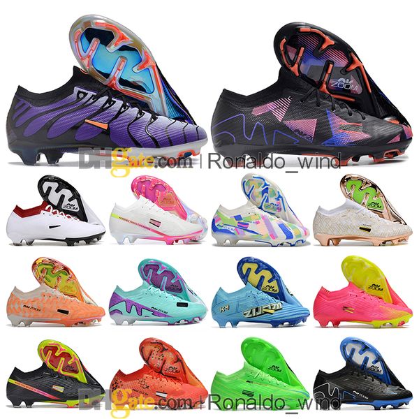 Sacchetti regalo maschi stivali da calcio femminile ronaldo cr7 vapores 15 xv elite fg tns taglieri superfiys 9 mbappe calcio scarpe per bambini giovani allenatori all'aperto botas de futbol