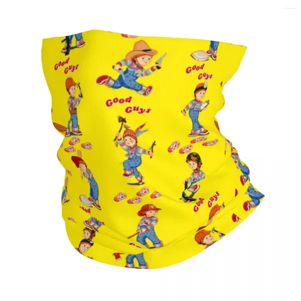 Bandanas Good Guys Chucky Bandana Pescoço Mais Quente Mulheres Homens Inverno Esqui Caminhadas Cachecol Gaiter Criança Brincar Boneca Rosto Capa