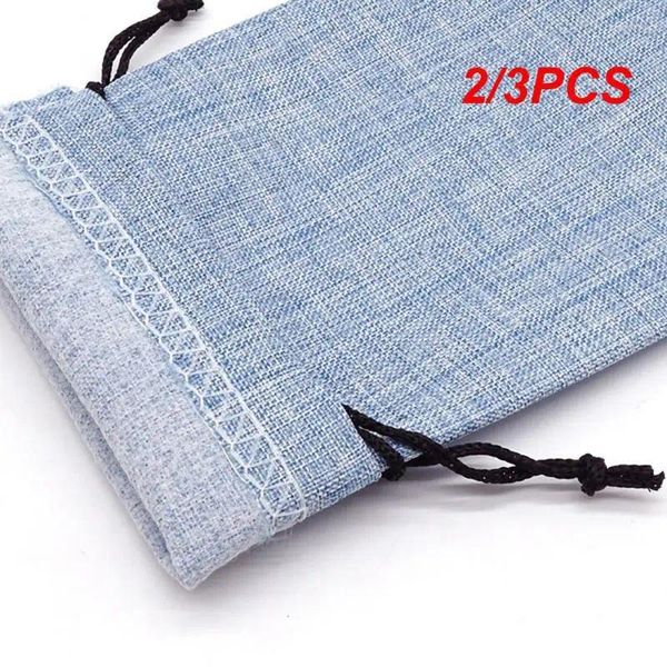 Depolama torbaları 2/3pcs cep telefonu çantası mikrofiber erkekler için renkli kadınlar güneş gözlükleri gözlük gözlükleri kutu toz geçirmez yumuşak