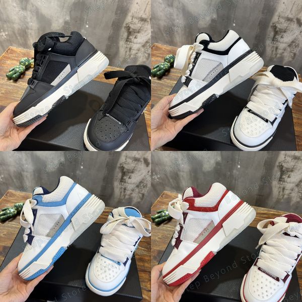 MA2 Sneakers Designer Spor Ayakkabıları Lüks MA2 MA1 SAYITLAR KADIN ERKEKLERİ ERKEKLER TEŞİKLİ LÜTÜN LUXURURE TRENİSELLER NUBUCK MAHKES