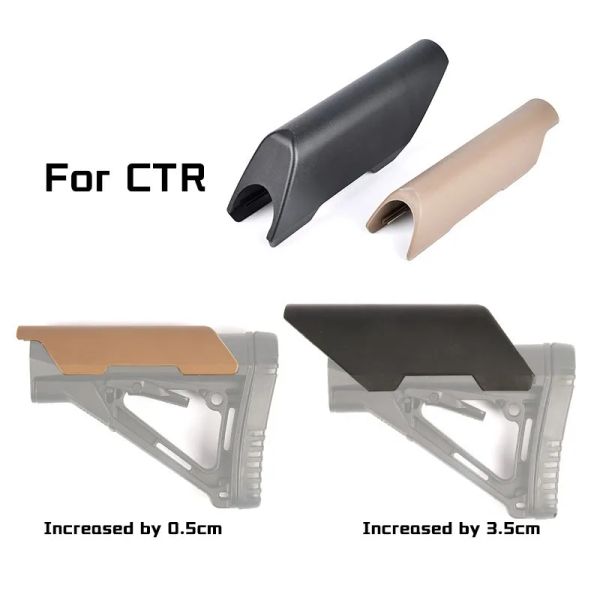 Riser di guance CTR tattico Adatto per accessori per caccia airsato a bassa altezza non stock AR 15 m 4