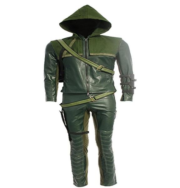 Cosplay Kostüm Green Arrow Man Oliver Queen Halloween Kostüm Hoodies9575391